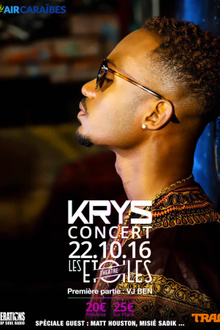 KRYS en concert le 22 Octobre aux Etoiles