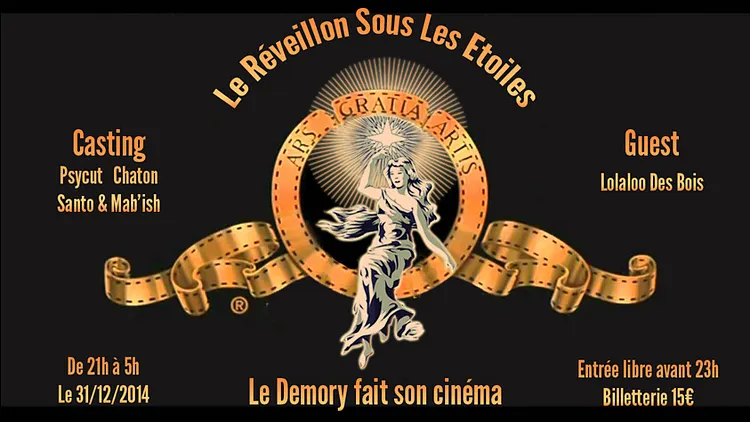 Réveillon sous les étoiles, le Demory fait son cinéma