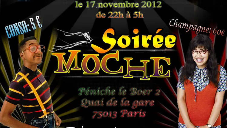 soirée moche 100% old school