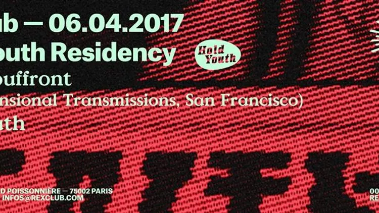 Hold Youth Residency w/ Carlos Souffront, Hold Youth