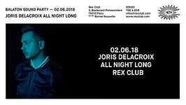Balaton Sound Party avec Joris Delacroix