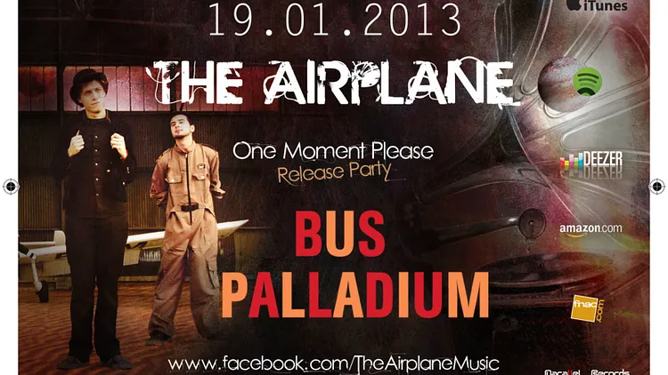 The Airplane + Camera + Rough Infuence: Concert Release Party