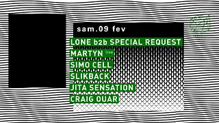 Concrete: Lone b2b Special Request, Martyn Live, Simo Cell