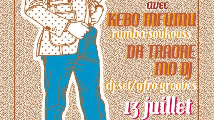 Afro Bal des Pompiers w/ Kebo Mfumu (congo) + Dj set Afro Groove