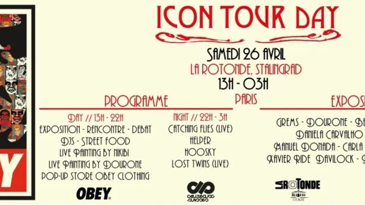 Obey Icon day à la Rotonde