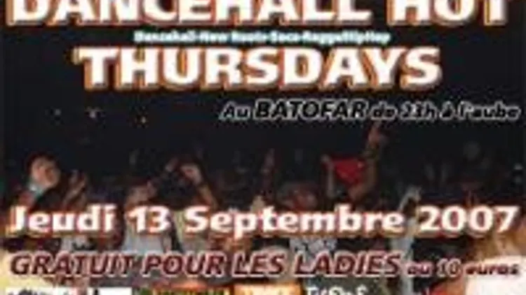 Dancehall Hot Thursdays