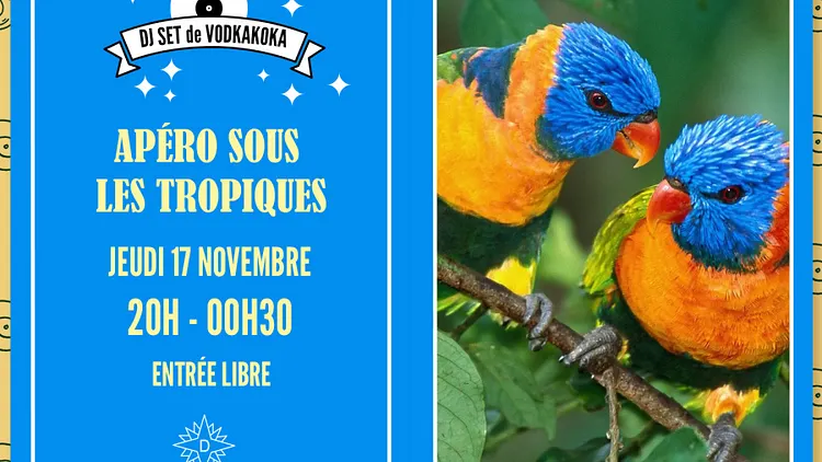 Apéro sous les tropiques