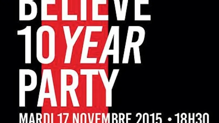 Annulé - Believe 10 year party