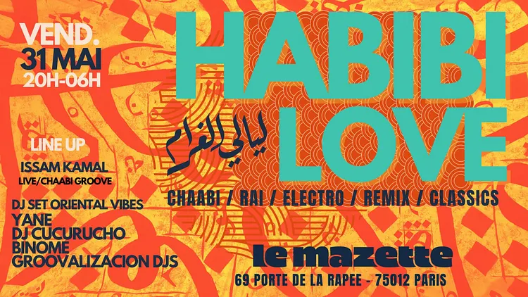 Habibi Love ~ Oriental vibes Party sur Seine open air & clubbing !!