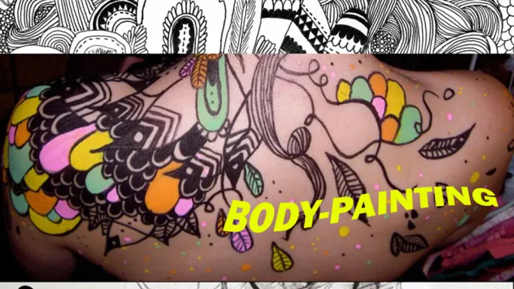 OPEN-DESSIN / BODY PAINTING / CUSTOM DE MEUBLE