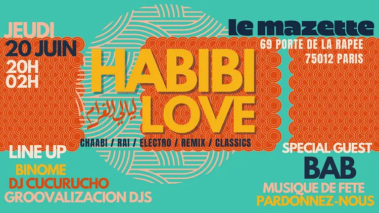 Habibi Love ~ Oriental vibes Party sur Seine open air & clubbing !!