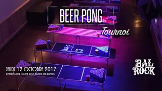 Tournoi de Beer Pong - Octobre 2017