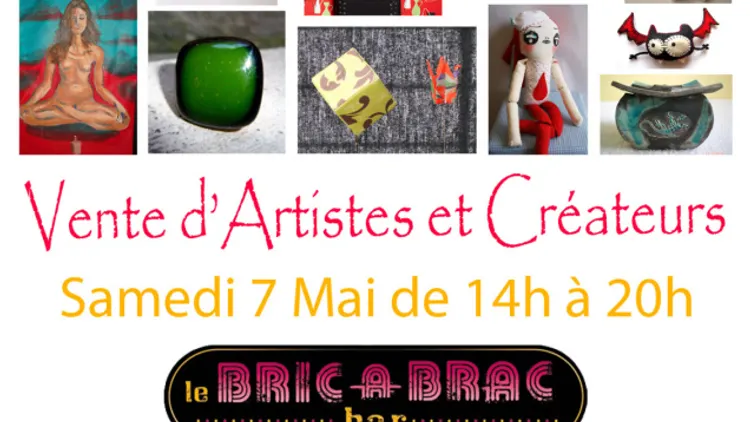 Vente d'Artistes & Créateurs @ Bric à Brac bar