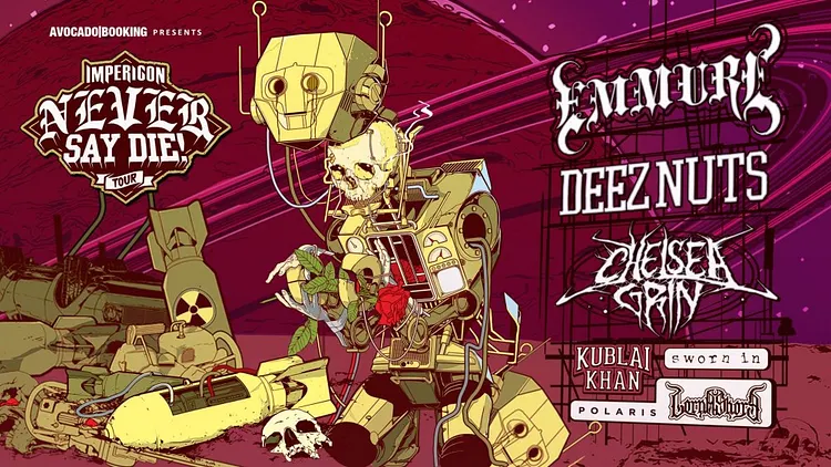 Impericon Never say die! tour 2017