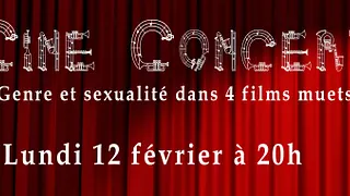 Ciné-concert – Genre et sexualité dans 4 films muets