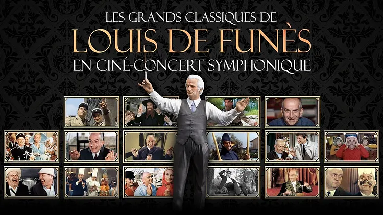 Louis de Funès – Les Grands Classiques en Ciné-Concert !