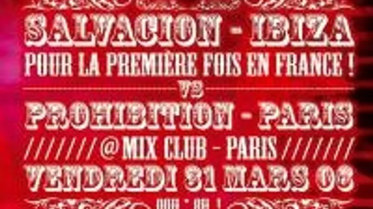Salvacion - Ibiza  Vs  Prohibition