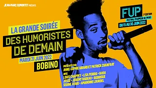 LA GRANDE SOIREE DES HUMORISTES DE DEMAIN dans le cadre du Festival d'Humour de Paris