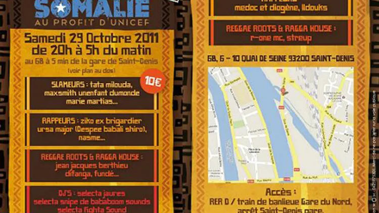 Soirée Solidarité Somalie