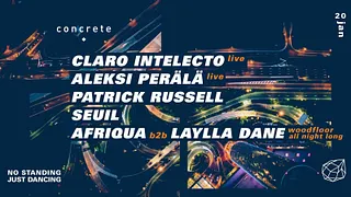 Concrete : Claro Intelecto, Aleksi Perälä, Patrick Russell, Seuil