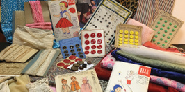Destockage de textiles anciens, vintage et d'occasion