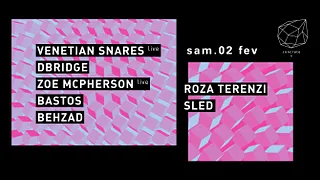 Concrete: Venetian Snares Live, Dbridge, Zoe Macpherson Live