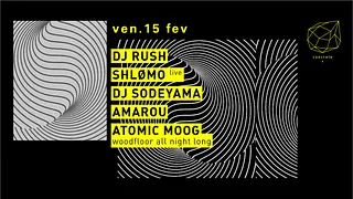 Concrete: DJ Rush, Shlomo Live, DJ Sodeyama, Amarou