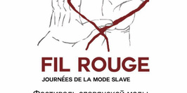 Fil Rouge.Slavic Fashion Contest in Paris.