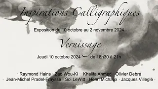 "Inspirations Calligraphiques" - Group Show