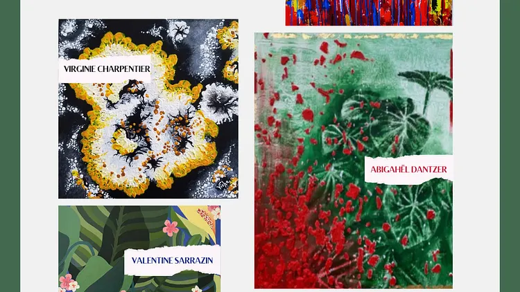 EXPOSITION COLLECTIVE: Virginie Charpentier, Abigahël Dantzer, Valentine Sarrazin et Ketty Maroudé