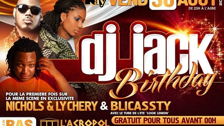 Dj Jack B'day & Afrobeat Summer Édition Tchuna Style