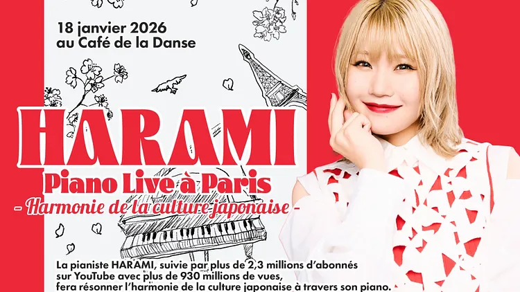 Harami Piano Live à Paris - Harmonie de la culture japonaise