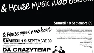 & House Music Was Born... (special Guest Sami Dee)