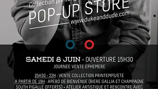 Pop-up store Duke & Dude