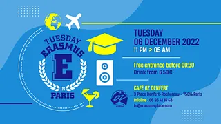 TUESDAY ERASMUS IN PARIS