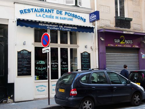 La Criée de Babylone Restaurant Paris