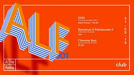 ALF 001 Avec DVS1 • Betonkust & Palmbomen II • L'homme Seul