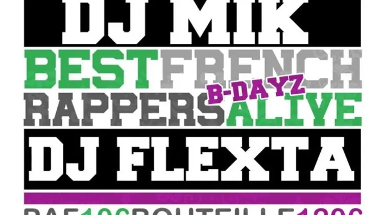 BEST FRENCH RAPPERS ALIVE B-DAYZ