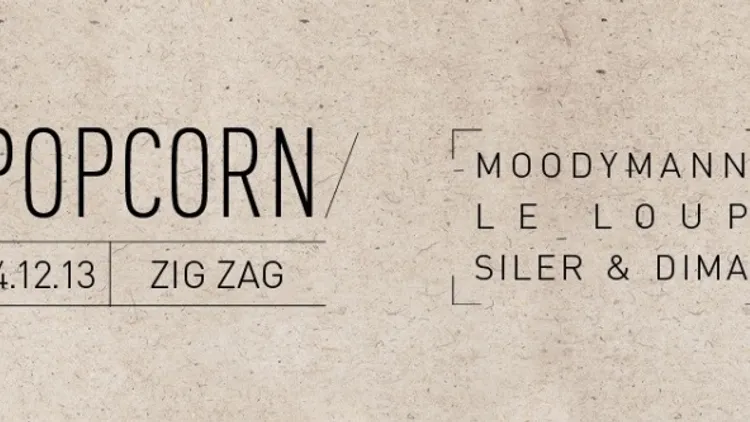Popcorn Records : Moodymann, Le Loup, Siler & Dima