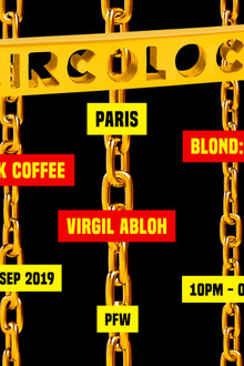 CircoLoco Paris presents Black Coffee, Blondish, Virgil Abloh