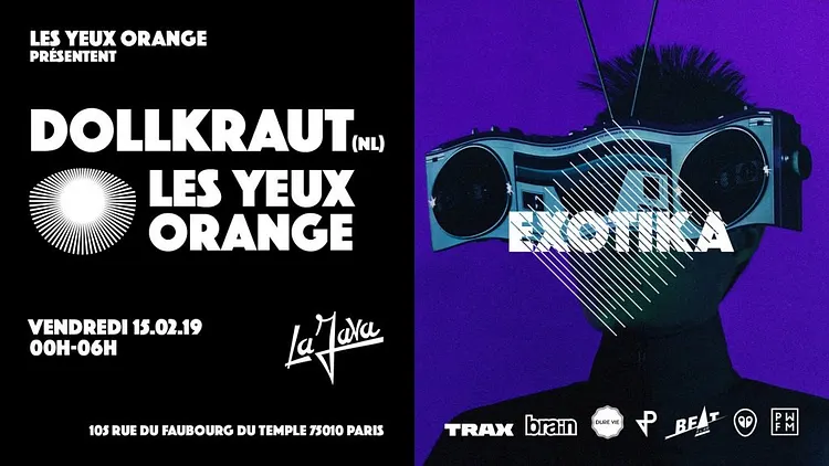 Les Yeux Orange with Dollkraut