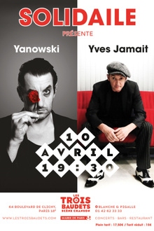 Soirée Solidaile : Yanowski, Yves Jamait