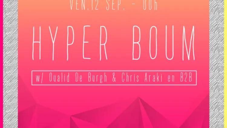 Invitation à mon HYPER BOUM