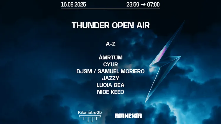 THUNDER : JAZZY, NICE KEED, ÅMRTÜM, CYUR, LUCIA GEA
