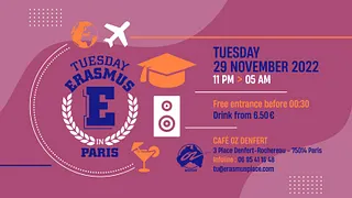 TUESDAY ERASMUS IN PARIS