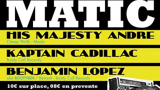 House'O'Matic :: His Majesty Andre, Kaptain Cadillac & Benjamin Lopez