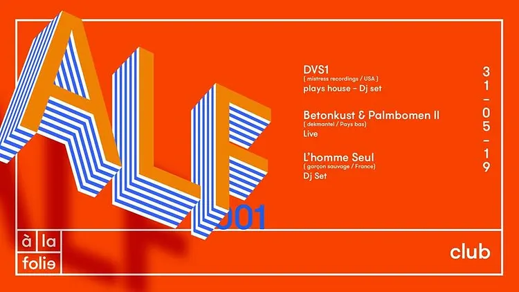 ALF 001 Avec DVS1 • Betonkust & Palmbomen II • L'homme Seul