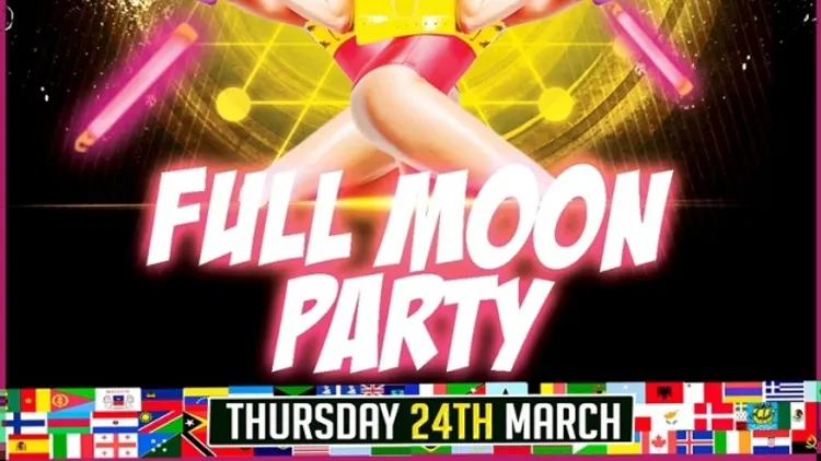 INTERNATIONAL STUDENT PARTY : Full Moon Party