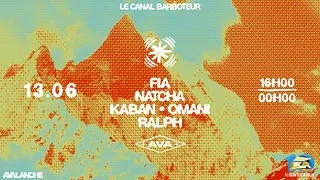 Open Air Avalanche w/Fia & Natcha - Canal Barboteur