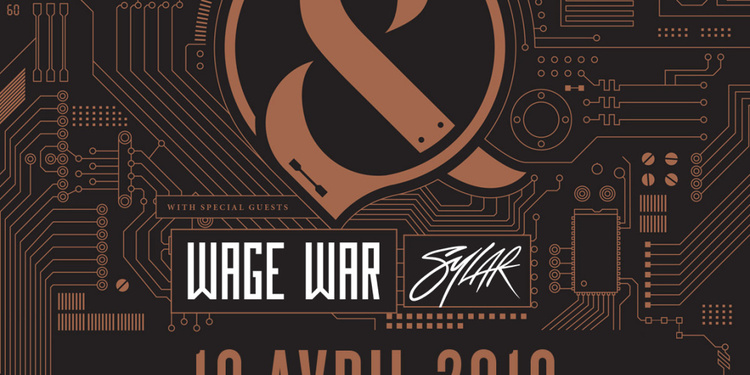 Of Mice & Men, Wage War, Sylar I 19.04.18 I Paris